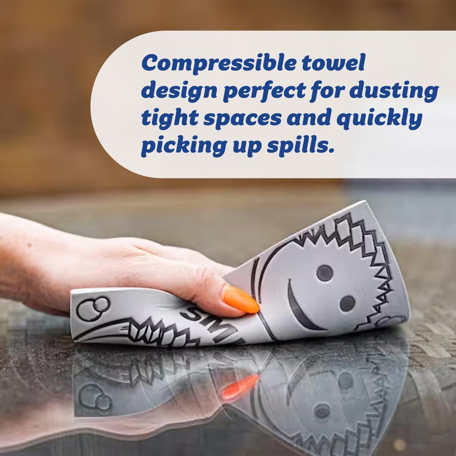 Paquete de 8 Esponjas y Toallas Damp Duster Scrub Daddy