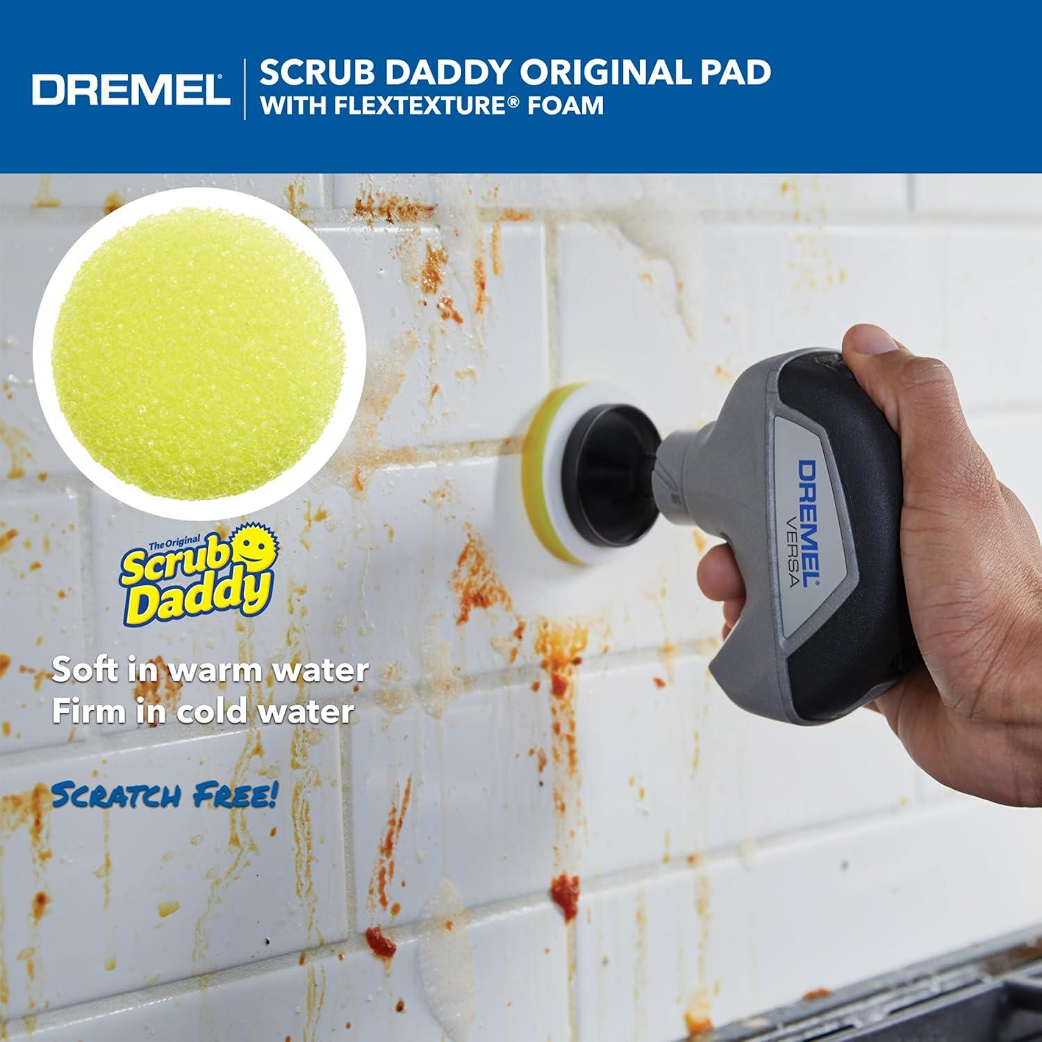 Paquete de 5 Almohadillas de Limpieza Dremel Versa Scrub Daddy