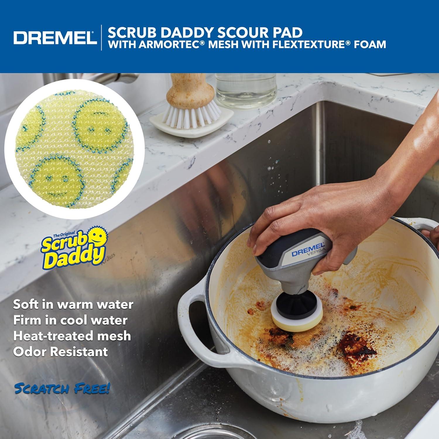Paquete de 5 Almohadillas de Limpieza Dremel Versa Scrub Daddy