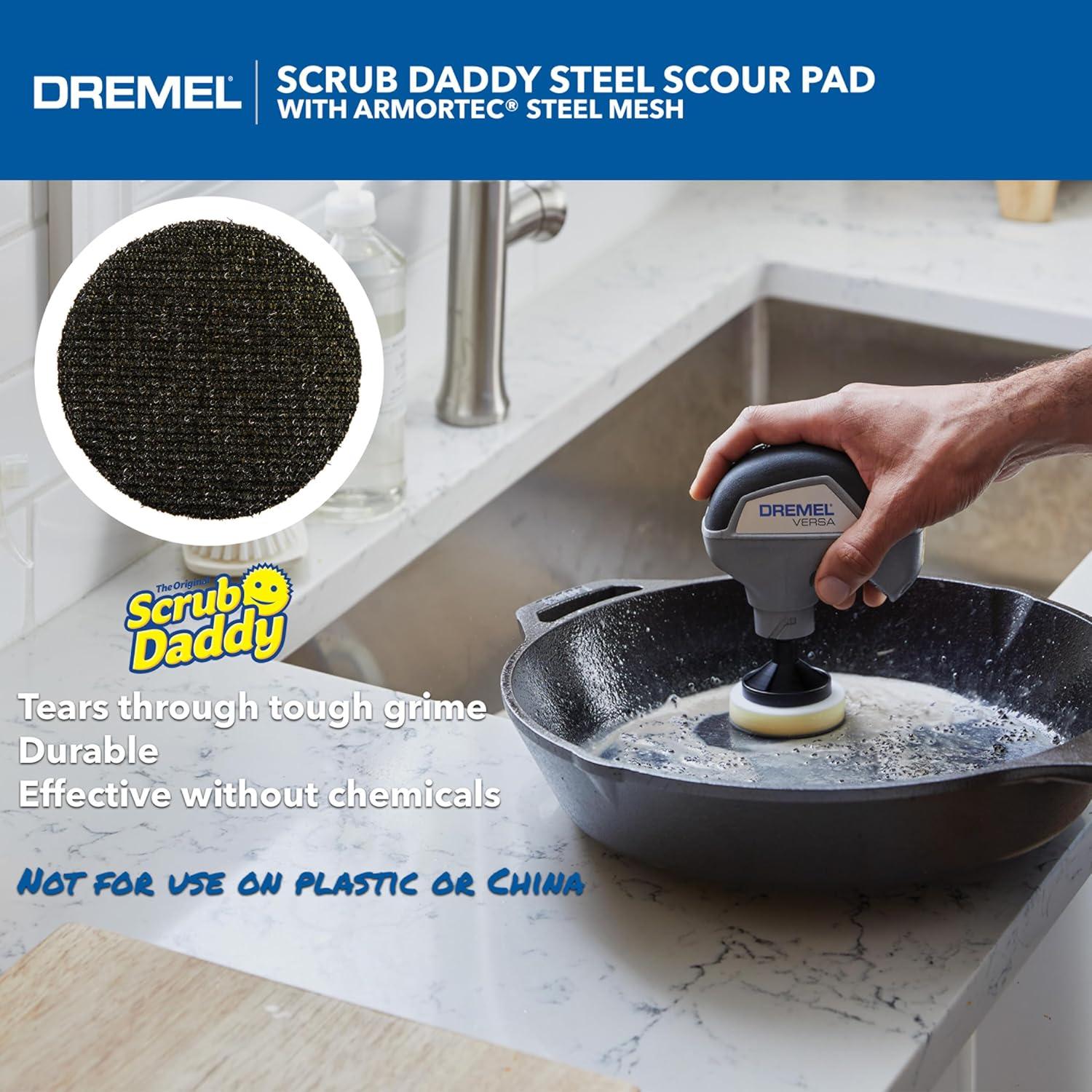 Paquete de 5 Almohadillas de Limpieza Dremel Versa Scrub Daddy