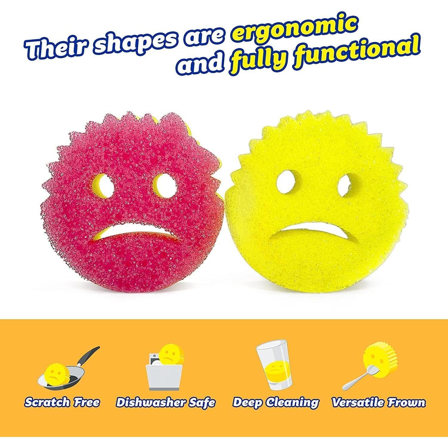 Paquete de 2 Esponjas Scrub Daddy y Scrub Mommy - Sin Arañazos