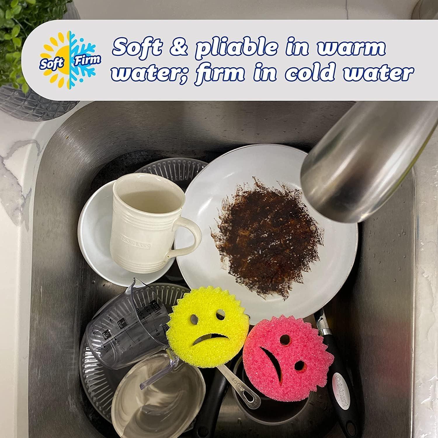 Paquete de 2 Esponjas Scrub Daddy y Scrub Mommy - Sin Arañazos