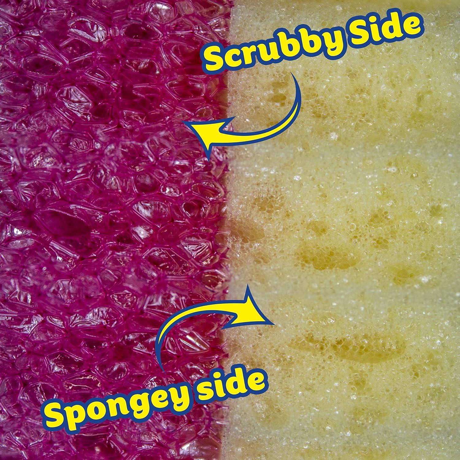 Esponja de Limpieza Doble Cara Scrub Daddy Scrub Mommy 3 Pzas Rosa