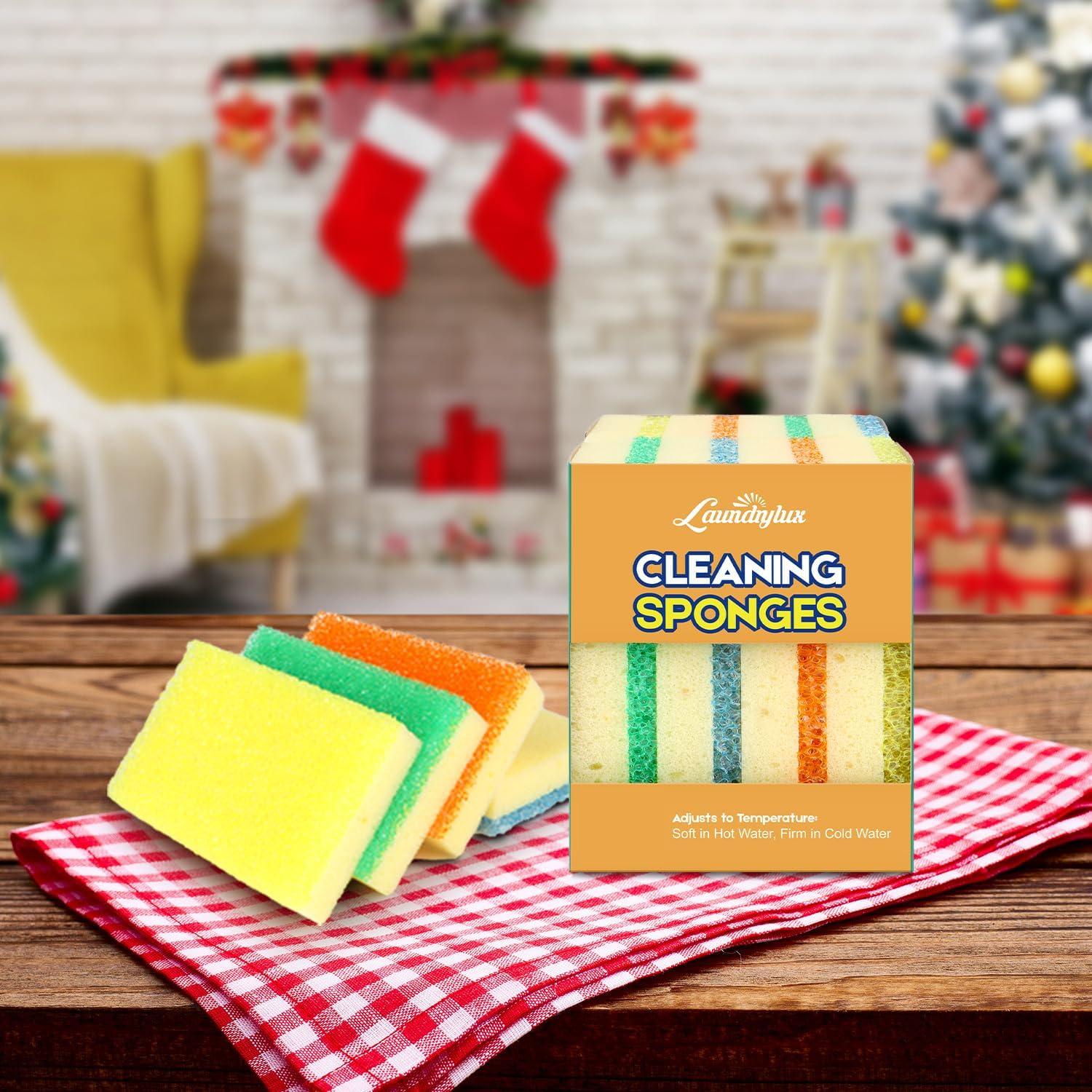 Esponjas de Fregar LAUNDRYLUX Doble Cara 8 Unidades