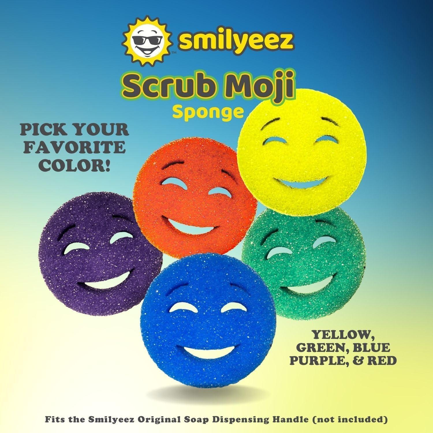 Esponjas de Fregar Moji Smilyeez - Juego de 3 - Púrpura