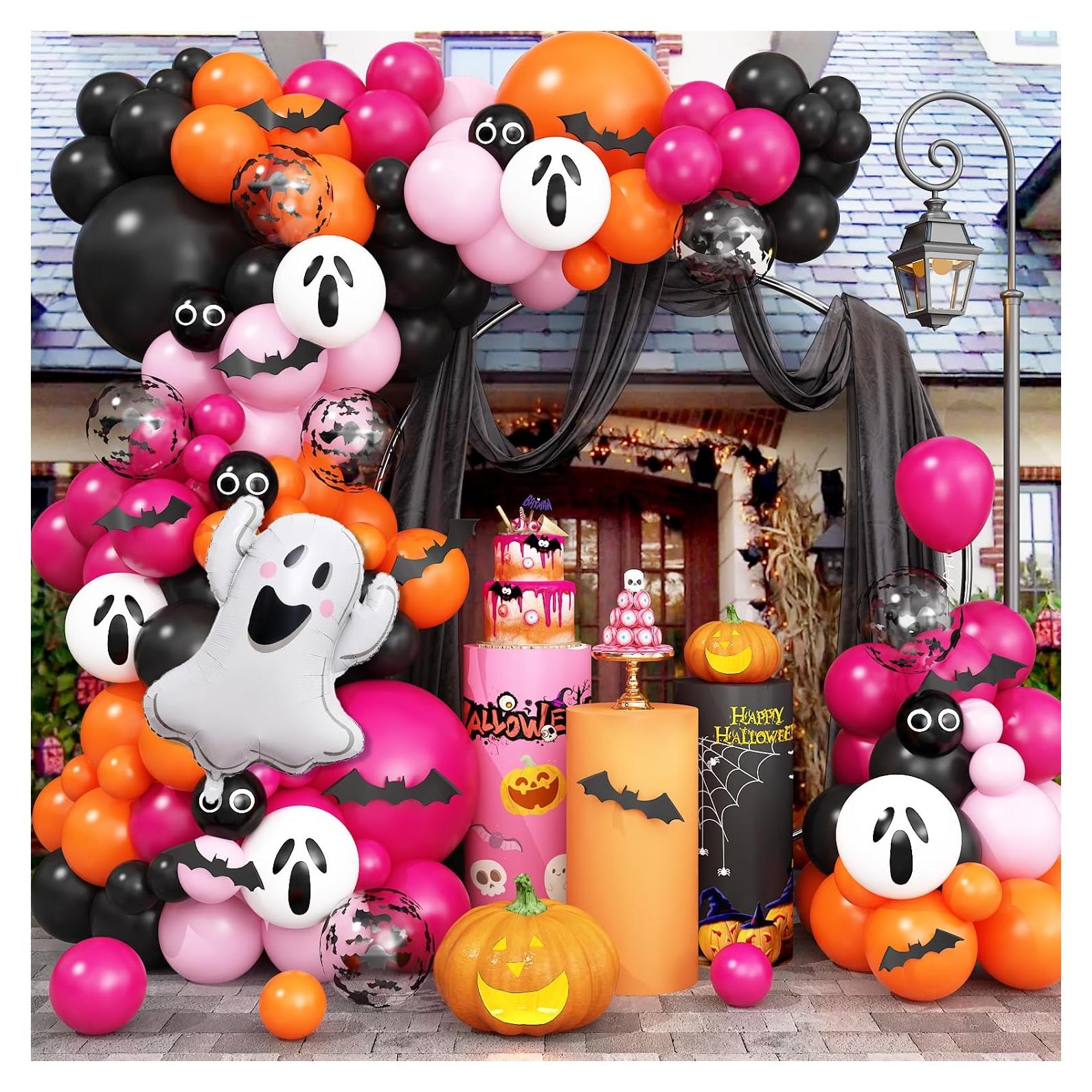 Kit de Arco de Globos de Halloween GRESATEK - 20 Globos de Láttex
