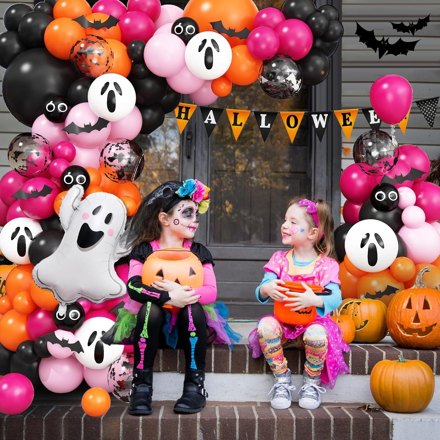 Kit de Arco de Globos de Halloween GRESATEK - 20 Globos de Láttex