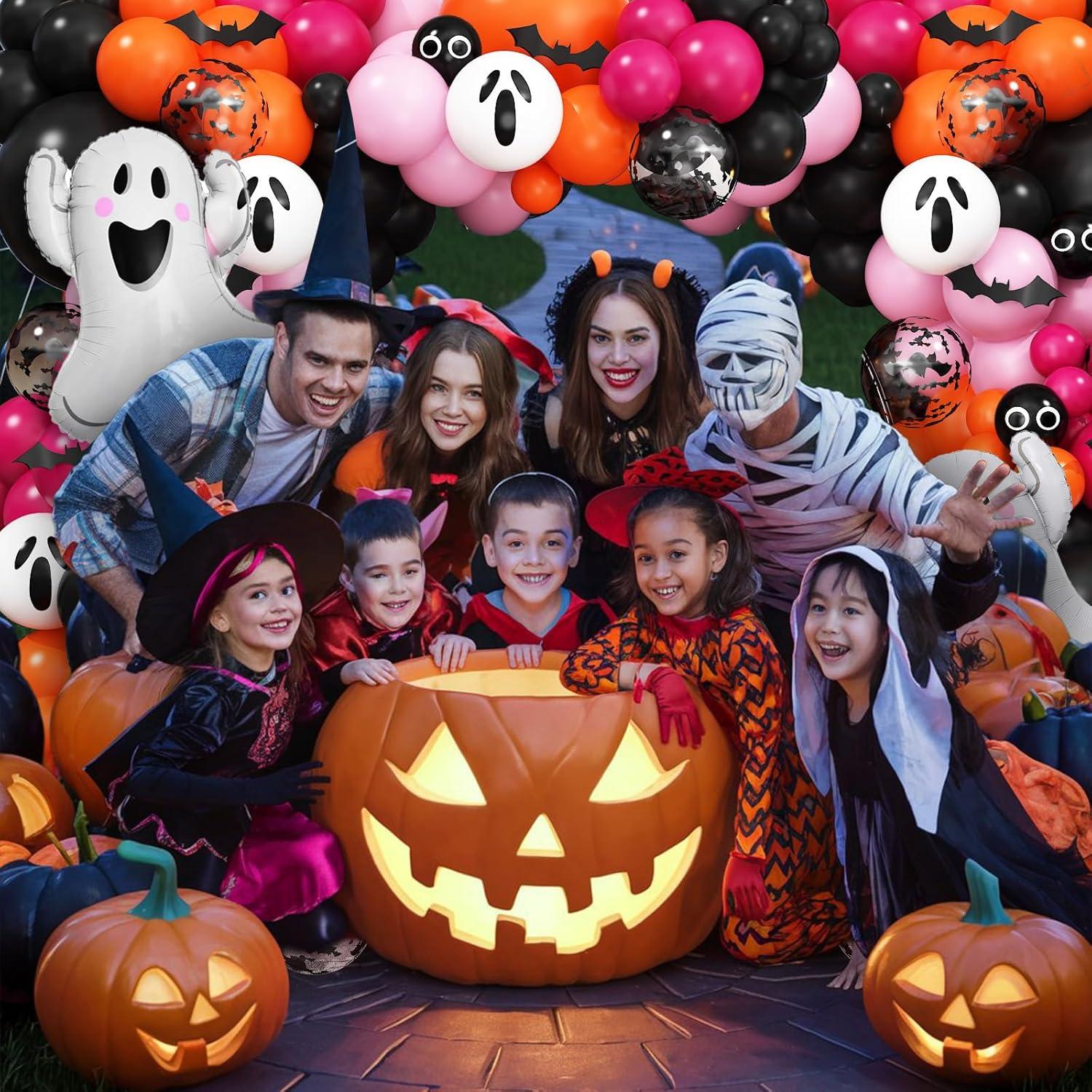 Kit de Arco de Globos de Halloween GRESATEK - 20 Globos de Láttex