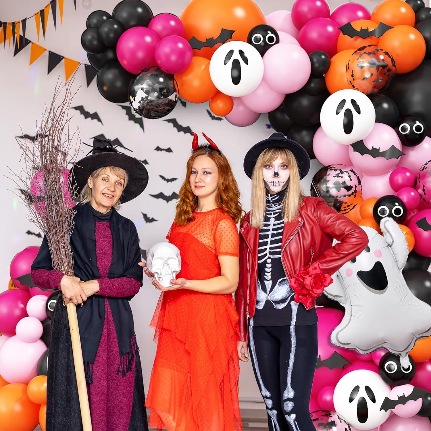 Kit de Arco de Globos de Halloween GRESATEK - 20 Globos de Láttex