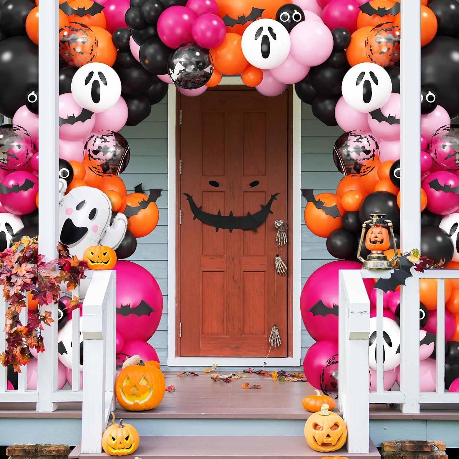 Kit de Arco de Globos de Halloween GRESATEK - 20 Globos de Láttex