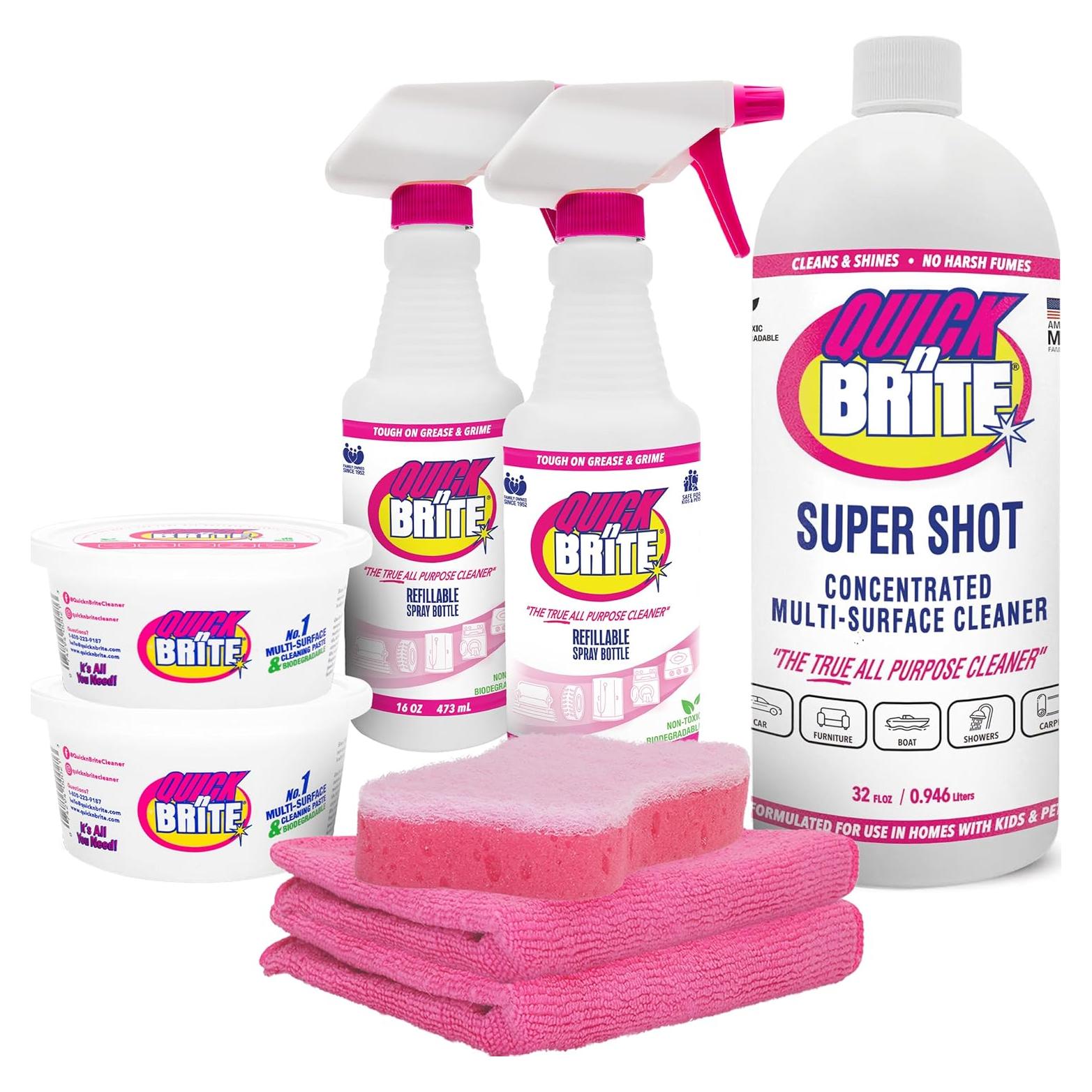 Kit de Limpieza Ecológico Quick'n Brite - 11 Piezas Multiusos