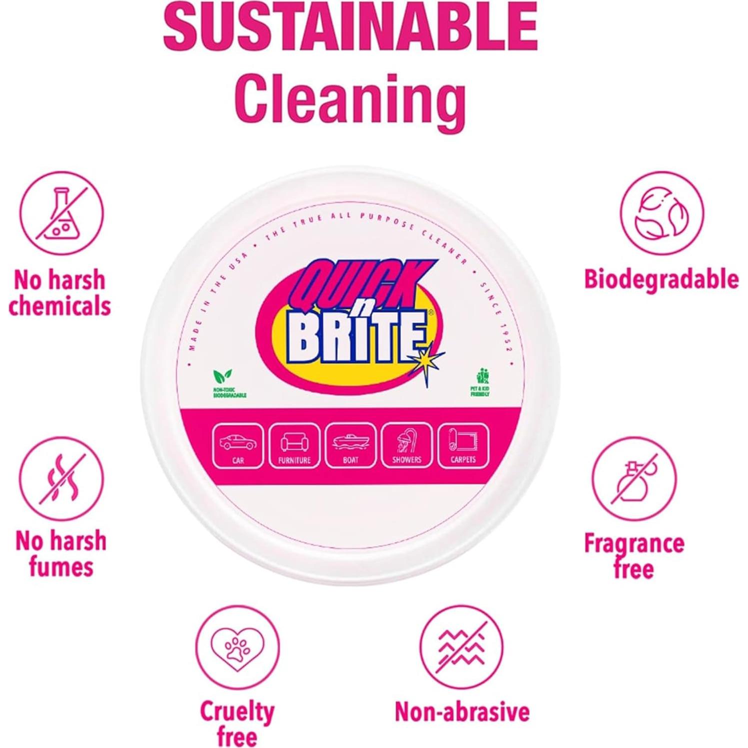 Kit de Limpieza Ecológico Quick'n Brite - 11 Piezas Multiusos