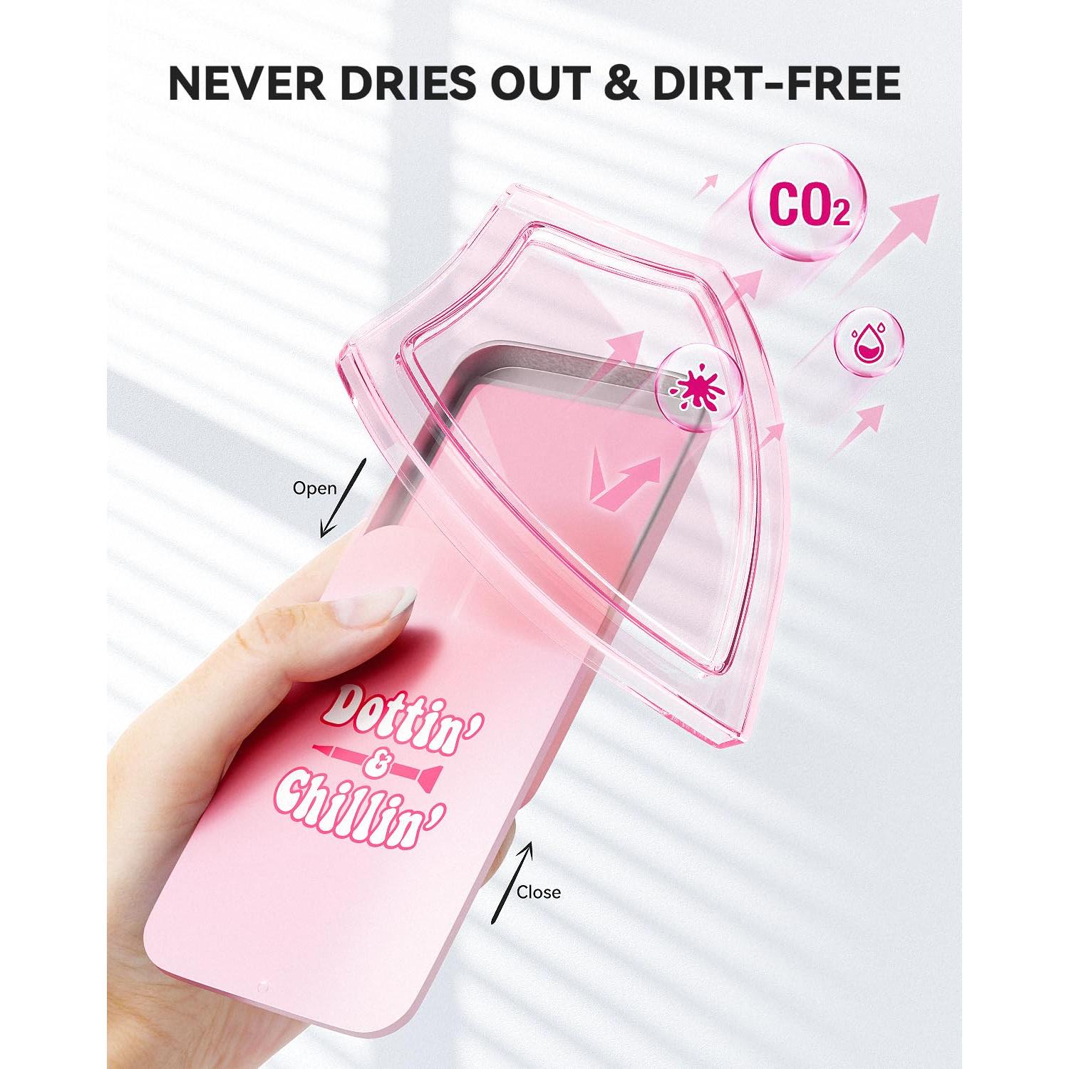 Cera de Adsorción Fuerte ARTDOT para Pintura de Diamantes Rosa