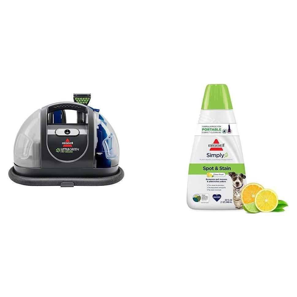 Limpiador de Alfombras Portátil Bissell Little Green Pet Deluxe 1.42L