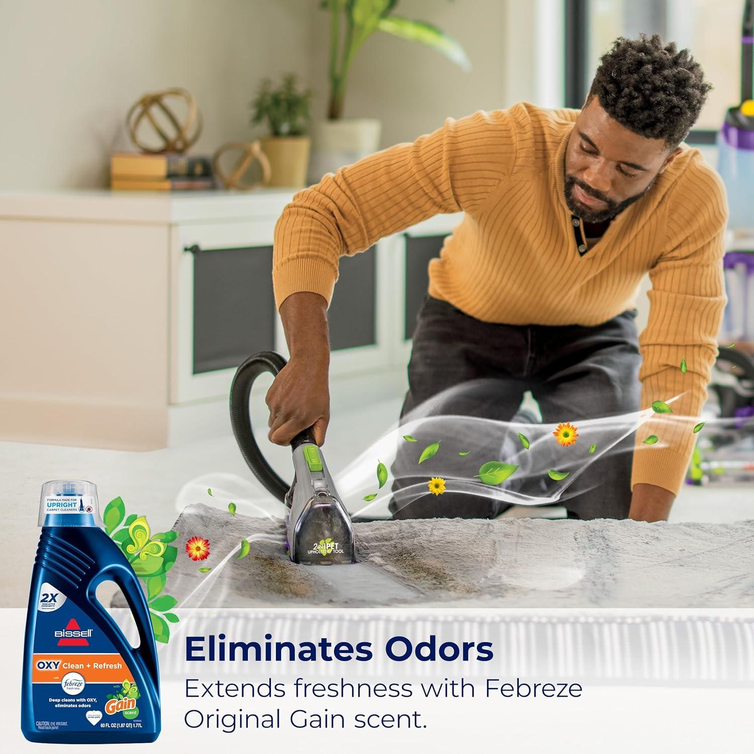 Limpiador de Alfombras Bissell Febreze Gain Oxy 1.77L