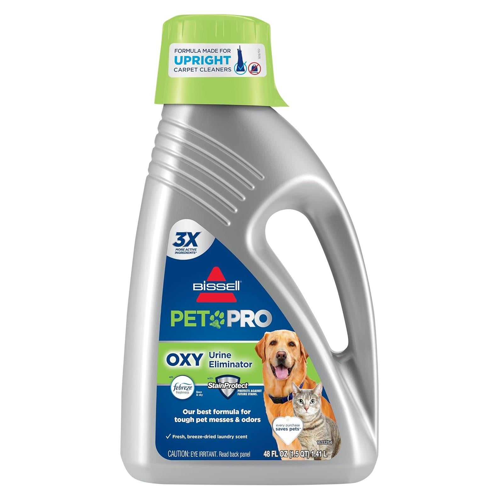 Champú Limpiador de Alfombras para Mascotas Bissell 1.42L