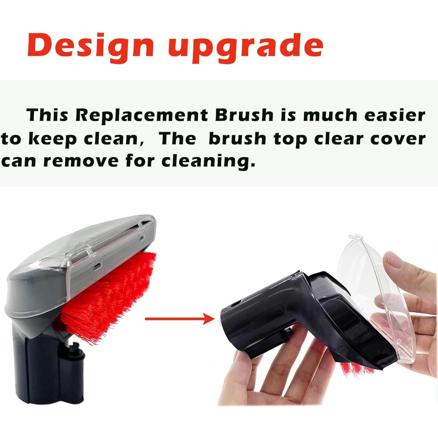 Cepillo de Reemplazo Bissell Little Green 1400B Negro 1+1