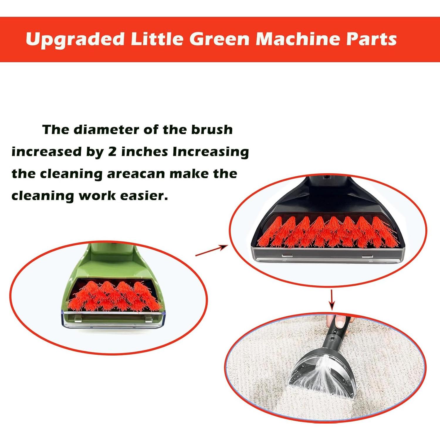 Cepillo de Reemplazo Bissell Little Green 1400B Negro 1+1