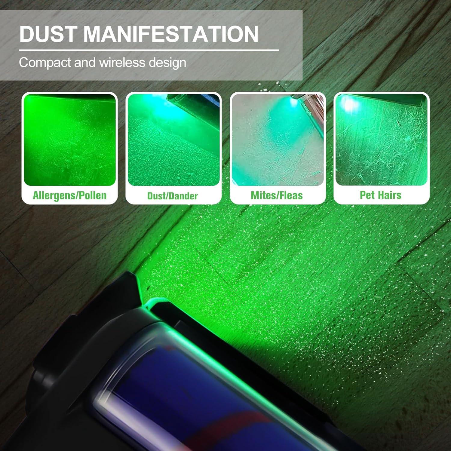 Lámpara LED de Detección de Polvo QPDZ para Aspiradora