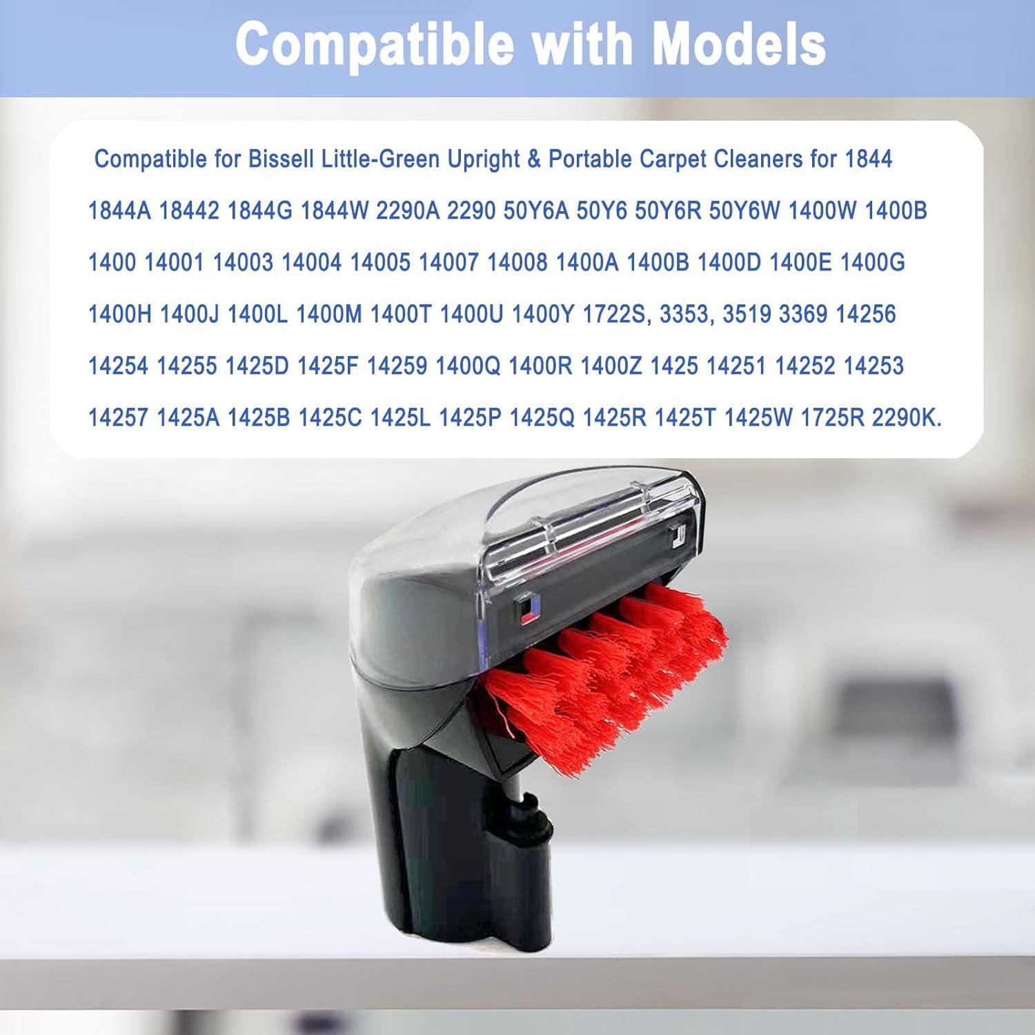 Cepillo para Manchas Difíciles Tivcroxs 5cm Compatible Bissell