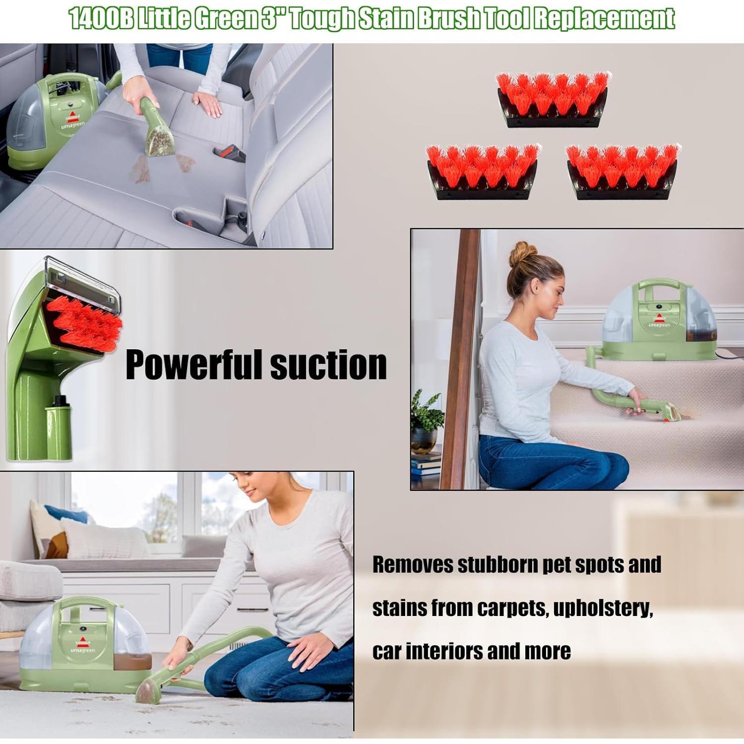 Cepillo de Repuesto DovLazm para Bissell 1400B - 4 Piezas