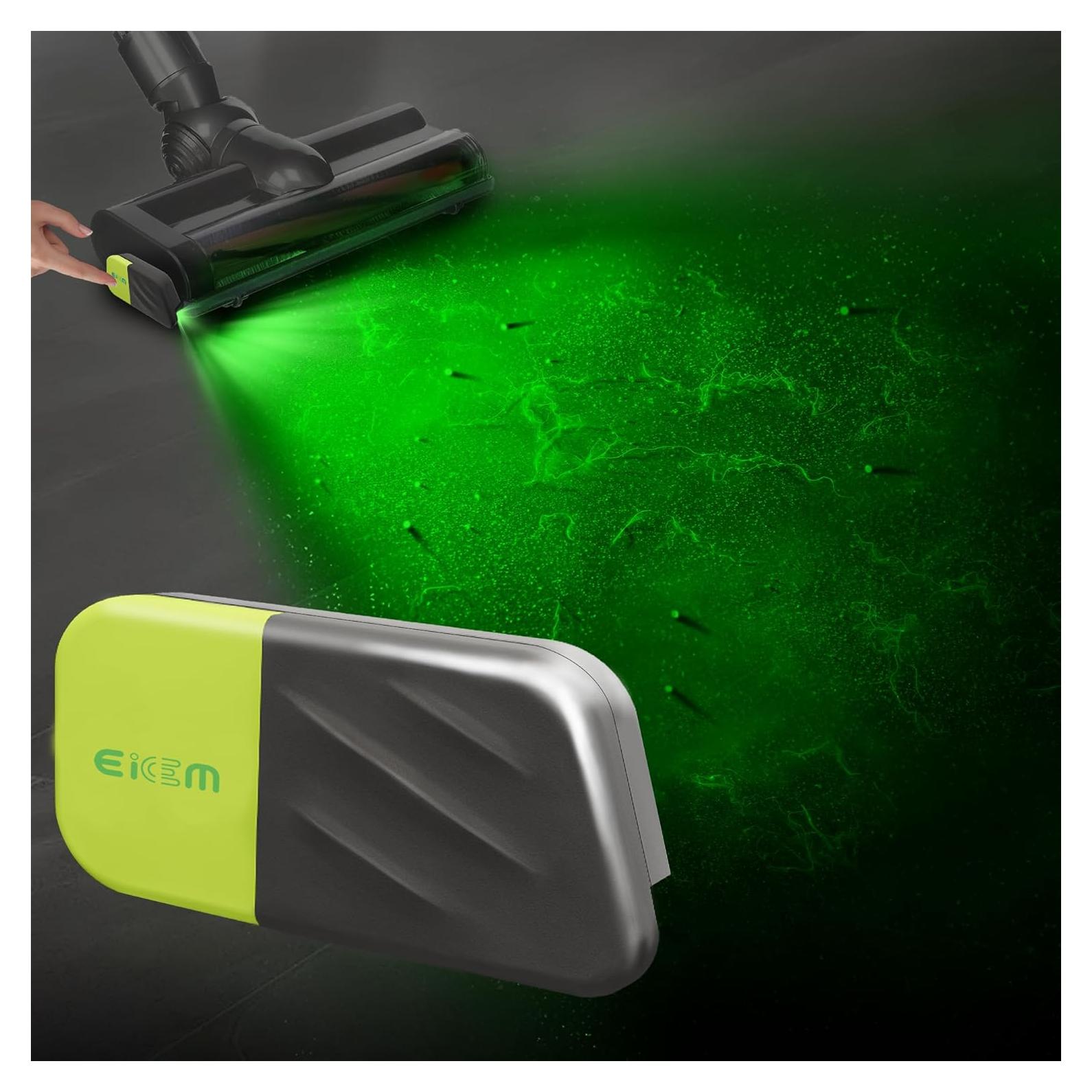 Luz de Vacío EICEM Verde Inalámbrica para Aspiradoras