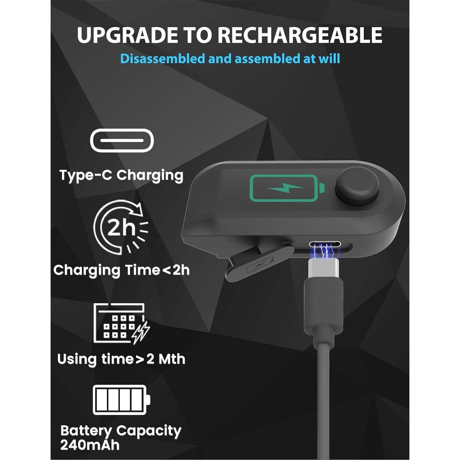 Aspiradora Recargable QPDZ con Luz de Detección de Polvo