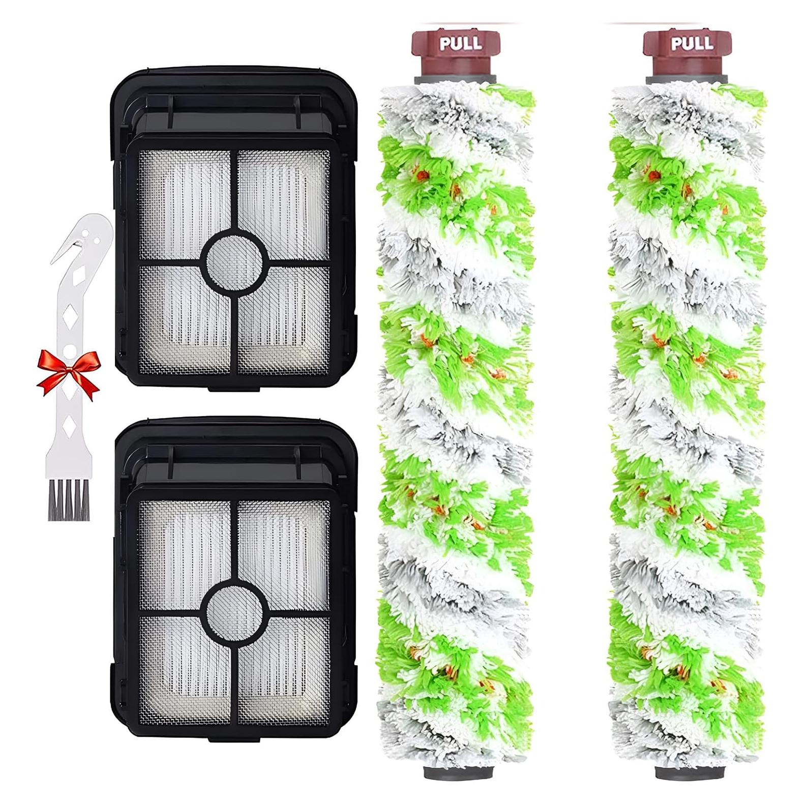 Piezas de Repuesto Bissell CrossWave Pet Pro 2 Rodillos + 2 Filtros