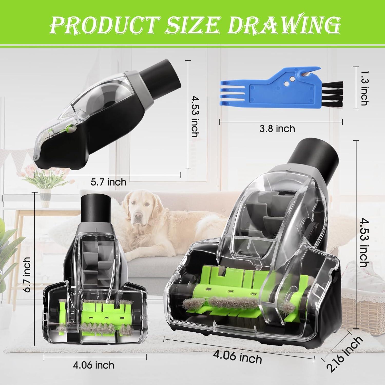 Cepillo para Mascotas Hcxvtyx 1.35in Compatible Bissell