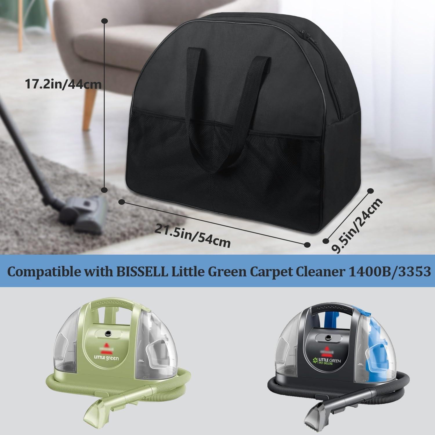 Bolsa de Transporte para Limpiador de Alfombras Bissell 1400B