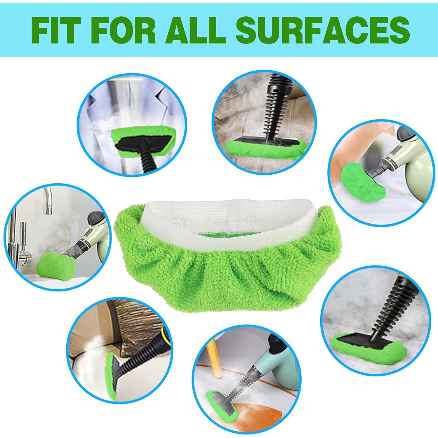 Paquete de 10 almohadillas de microfibra CDDCWZ para mopas de vapor