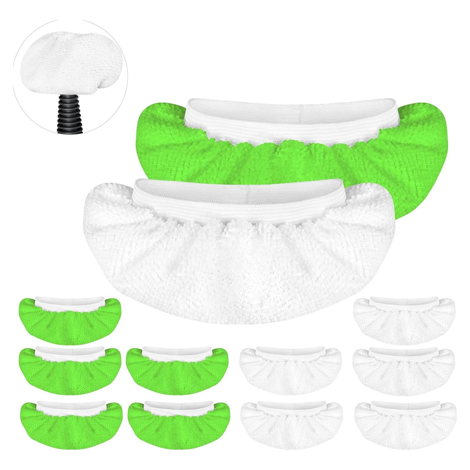 Paquete de 10 Paños de Microfibra LOVECO para Limpiadores a Vapor