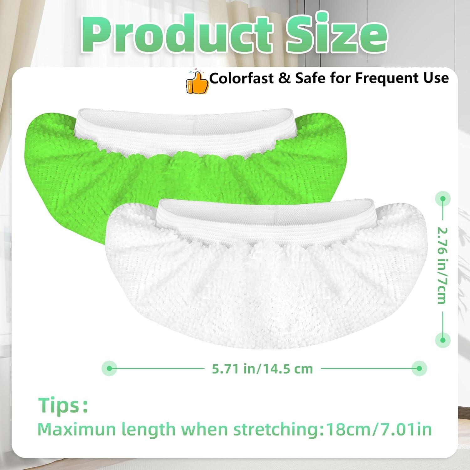 Paquete de 10 Paños de Microfibra LOVECO para Limpiadores a Vapor