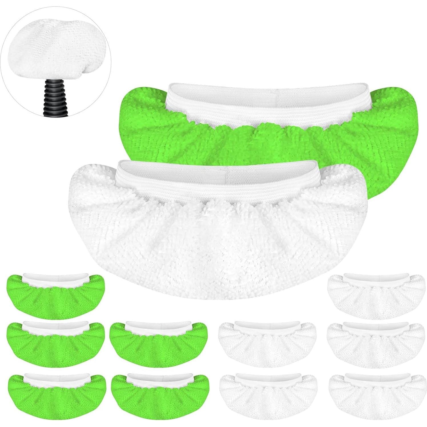 Paquete de 10 Paños de Microfibra LOVECO para Limpiadores a Vapor