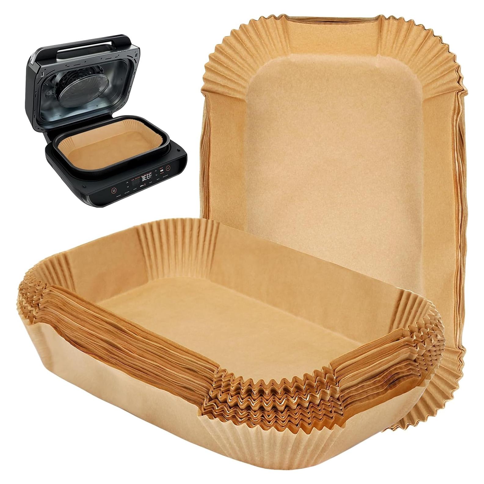 Forros de Freidora de Aire BYKITCHEN para Ninja Foodi XL - 100 Piezas