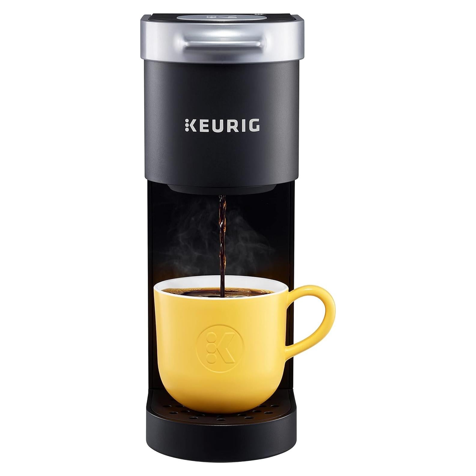 Cafetera K-Mini Keurig Negra Mate 1 Porción Manual