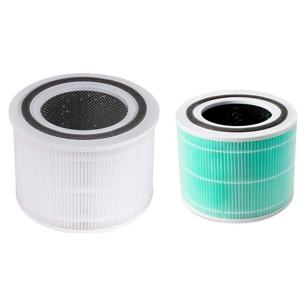 Filtros de Reemplazo LEVOIT Core 300-RF 3-en-1 para Aire