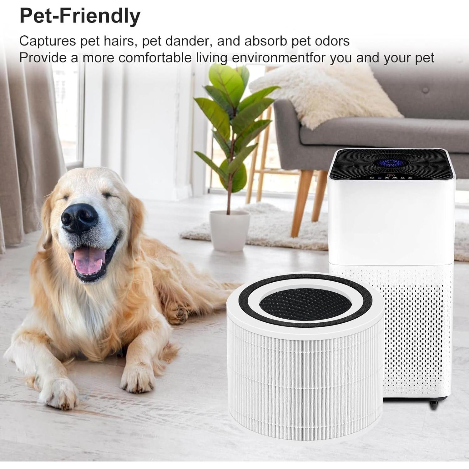 Filtro HEPA 3-en-1 Levoit Core 300 y P350 - 2 Paquete