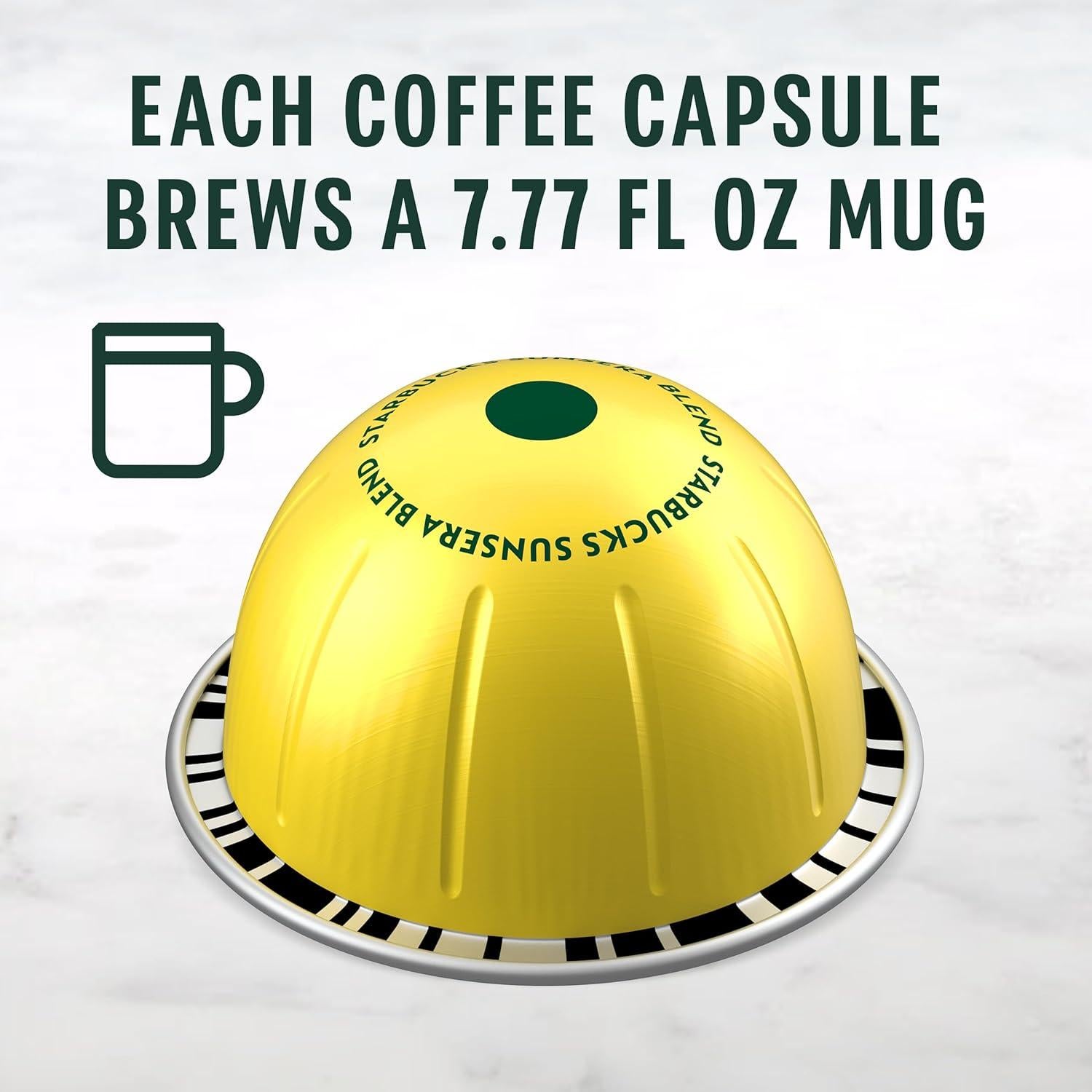 Cápsulas de Café Starbucks por Nespresso Vertuo Sunsera 32 Unidades