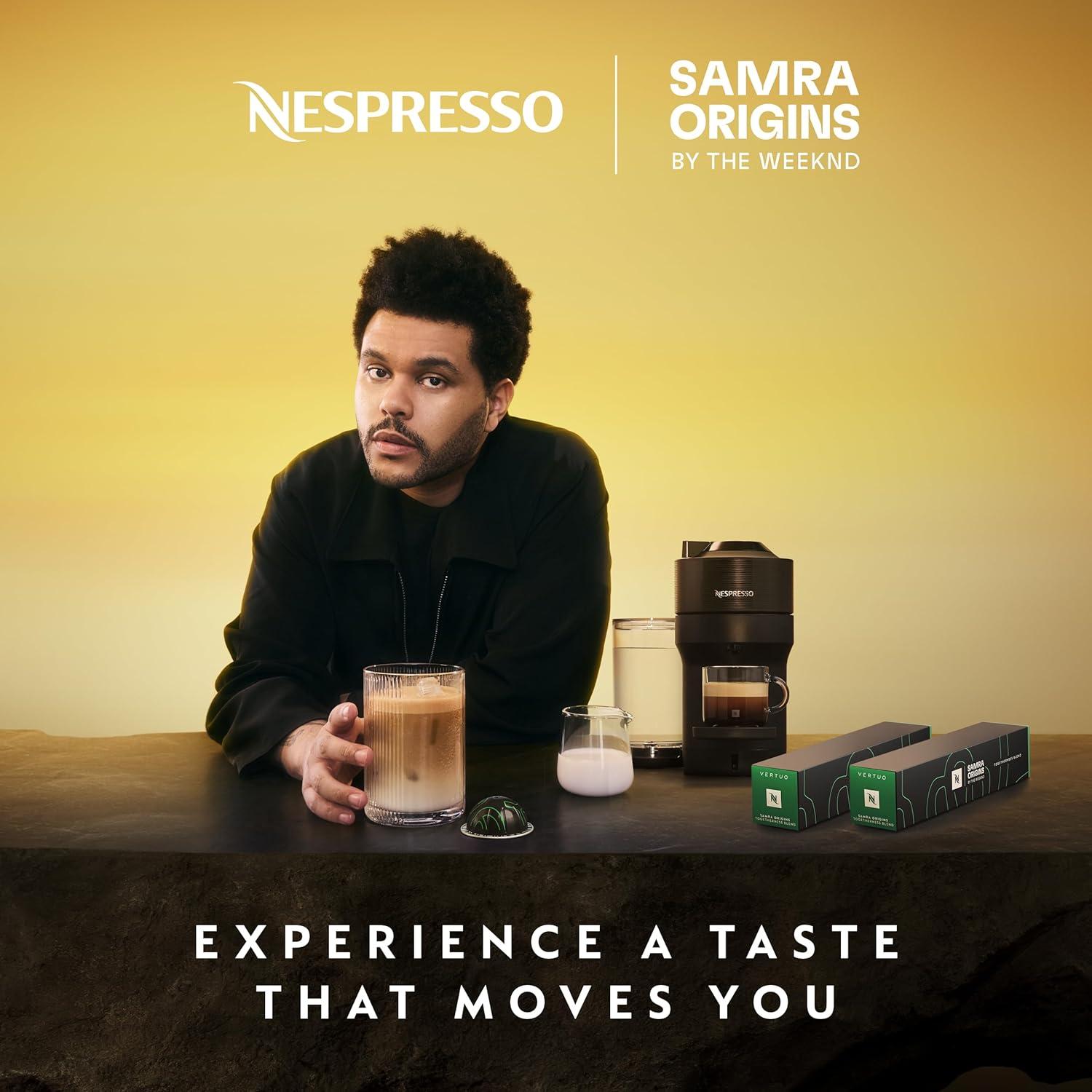 Cápsulas de Café Doble Espresso Nespresso Samra Orígenes 20 Unidades