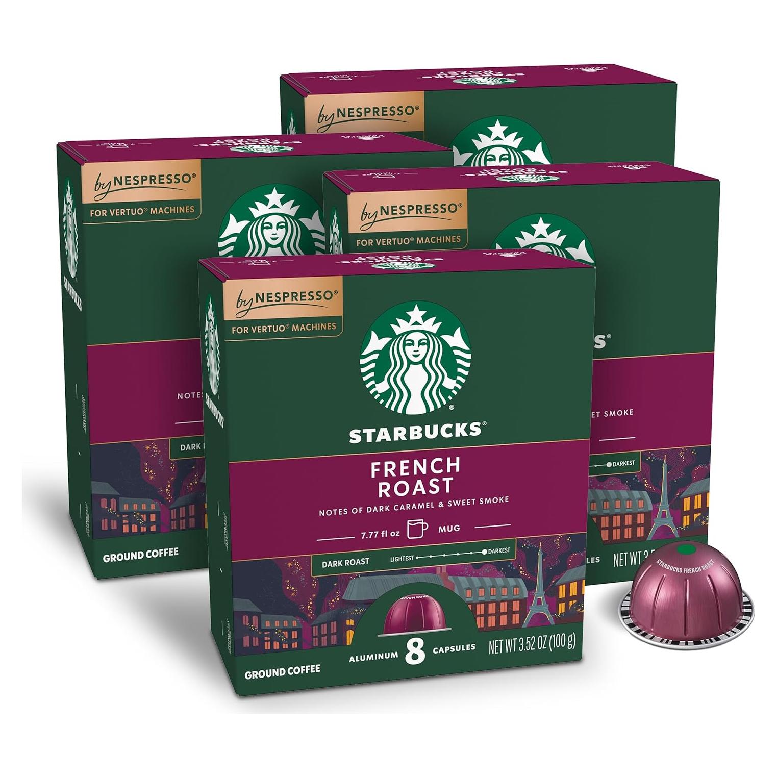 Cápsulas de Café Starbucks por Nespresso Tostado Francés 32 Unidades