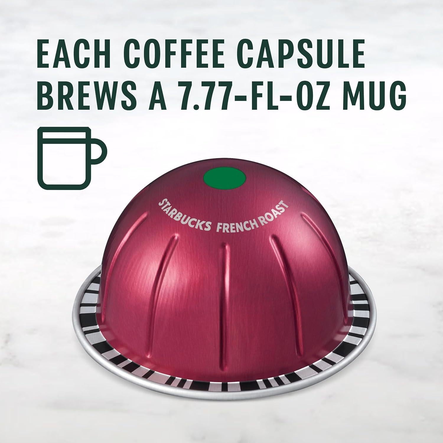 Cápsulas de Café Starbucks por Nespresso Tostado Francés 32 Unidades