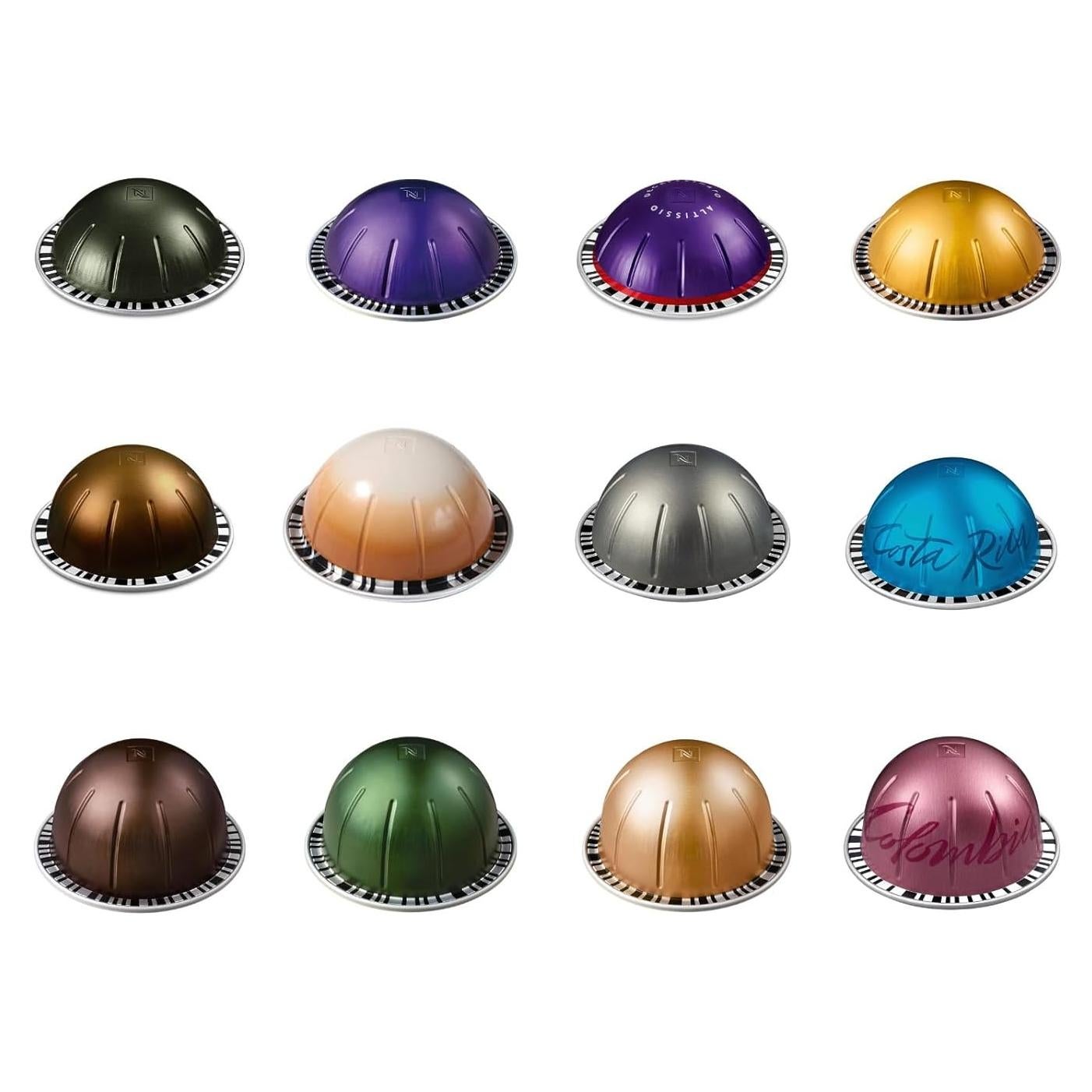 Cápsulas de café Vertuoline Gran Lungo - 36 unidades surtidas