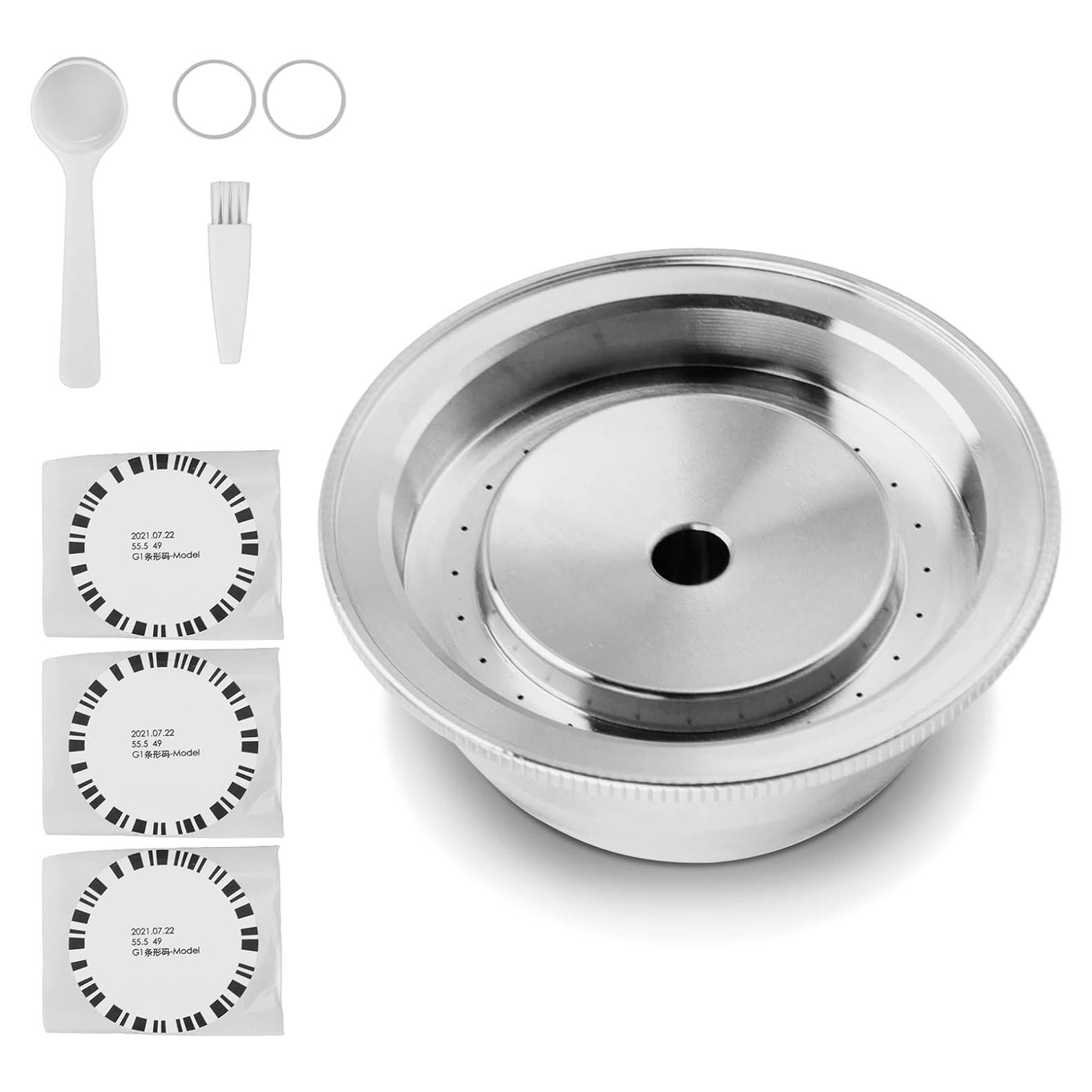 Cápsulas de café reutilizables plplaaoo para Nespresso VertuoPlus