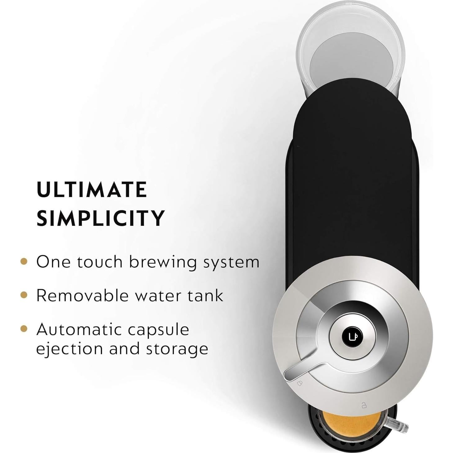 Cafetera Nespresso Vertuo Next Breville Gris Claro 6 Tamaños