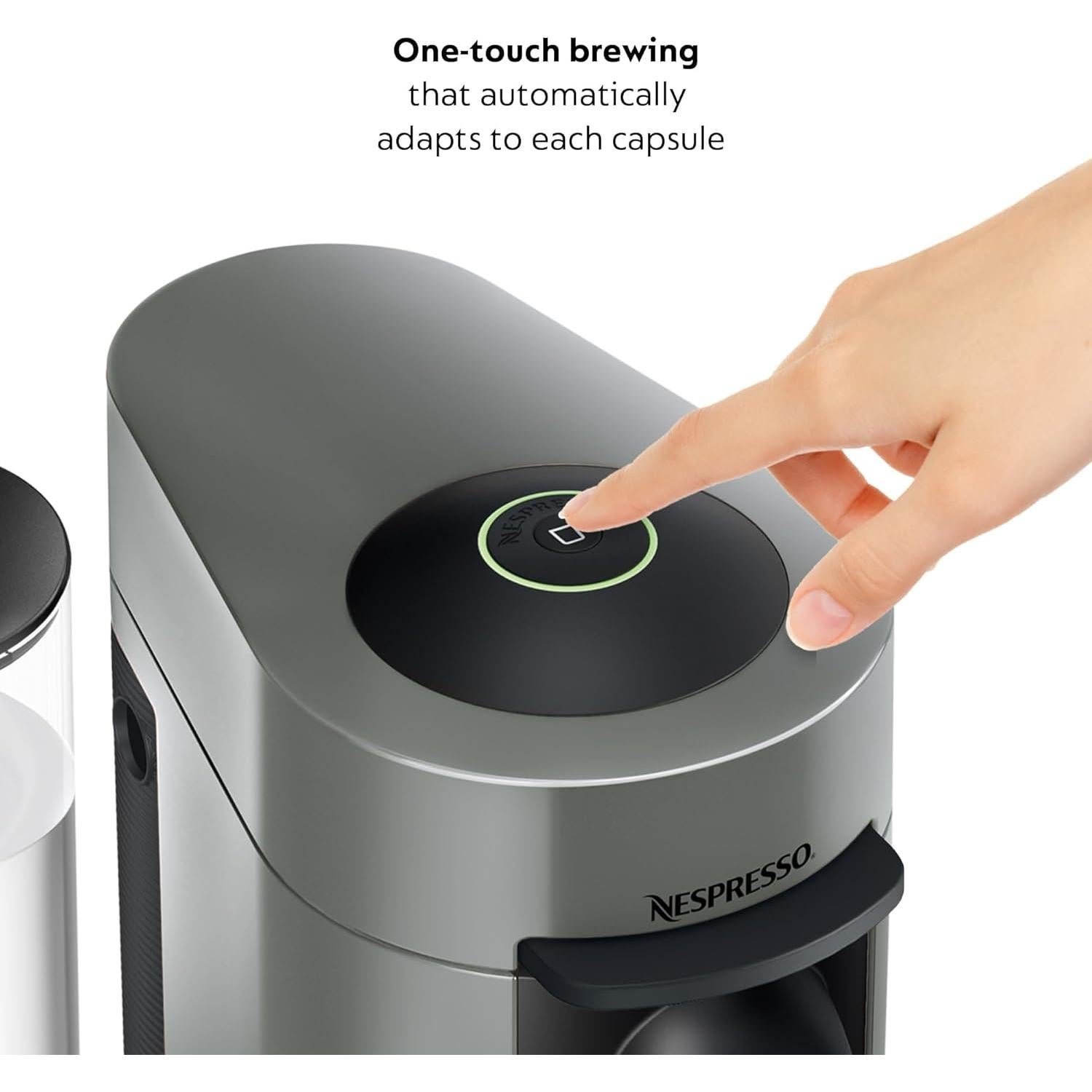 Cafetera De'Longhi Nespresso Vertuo Plus Gris + Kit Descalcificación