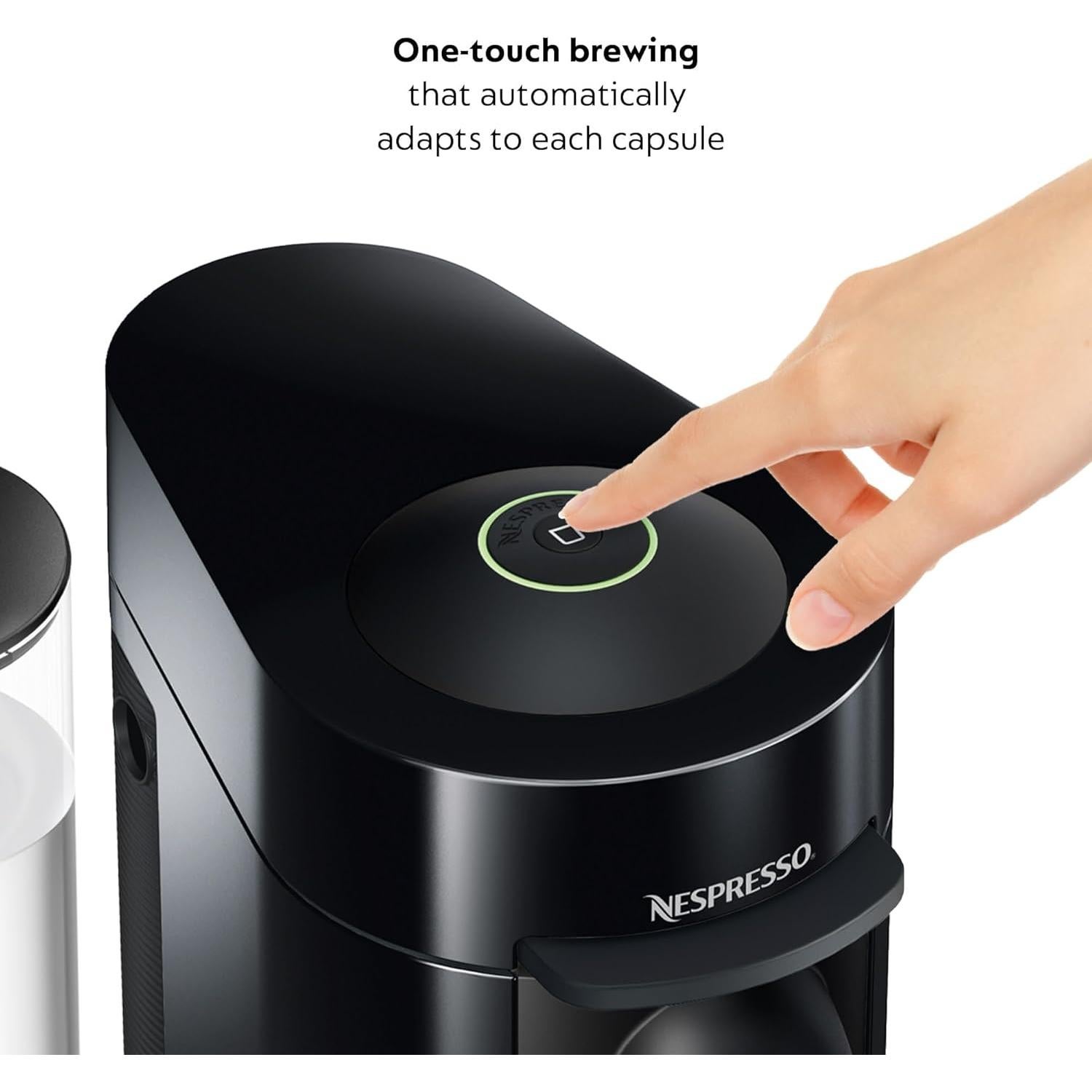 Cafetera De'Longhi Nespresso Vertuo Plus con Espumador y Kit