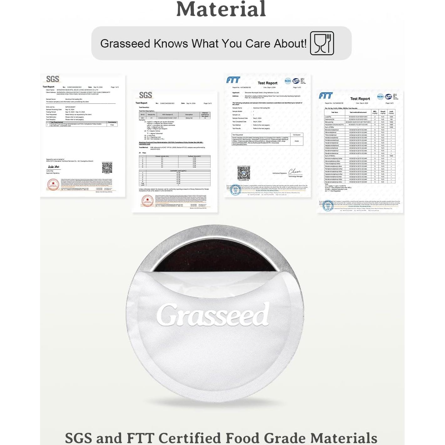 Cápsula Reutilizable Grasseed para Vertuo con 40 Tapas