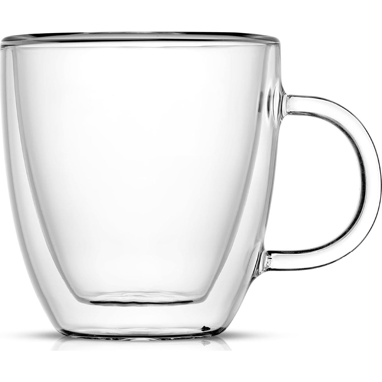 Juego de 2 Vasos de Vidrio Aislados JoyJolt 160 ml Espresso