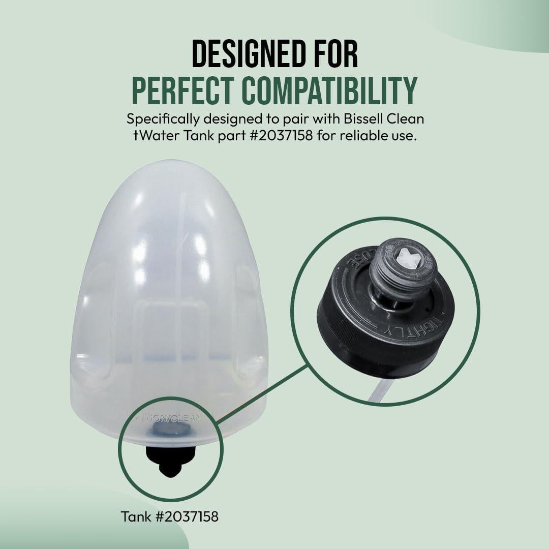 Ensamblaje de tapa y popote Bissell Little Green 1400W/3369